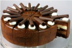 duo chocolate mousse cake