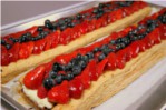 fresh berry strip
