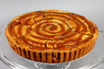 apple caramel tart